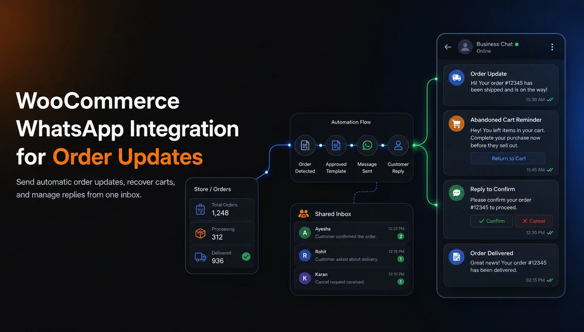WooCommerce WhatsApp Integration: Send Order Updates From Your WordPress Store